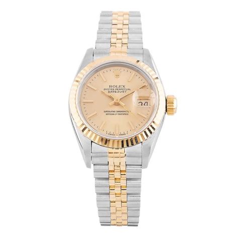 second hand rolex women's